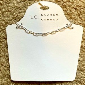 NWT Lauren Conrad Paperclip necklace